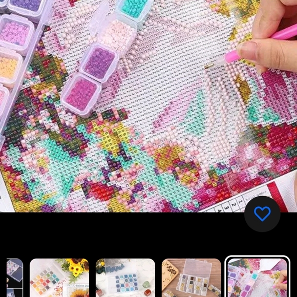 3 large bead storage 56 grid 1 small 4 free - Picture 3 of 16